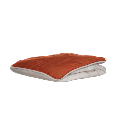 Zelesta Everyday Duo Couette Été - Gris Clair & Gingembre