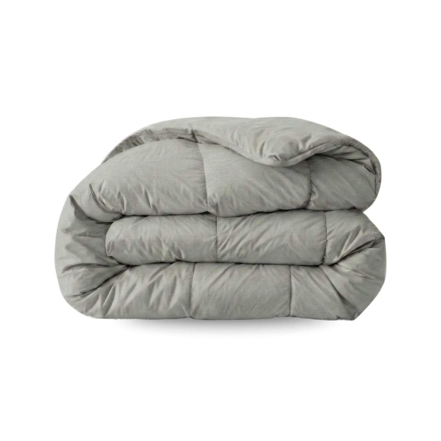 Zelesta Pure Unie Couette Coton - Gris Matinal