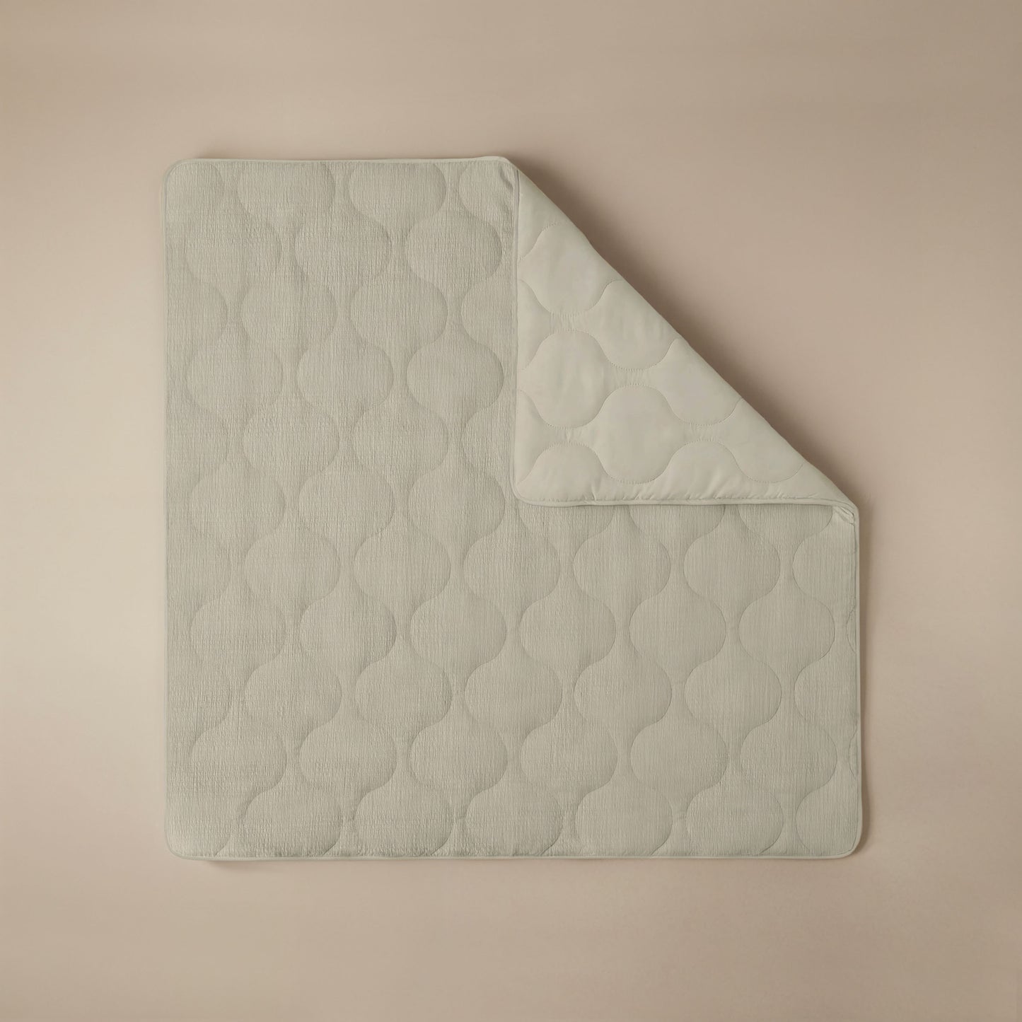 Zelesta Spécial Seersucker Couette Été - Beige au Lait d'Amande
