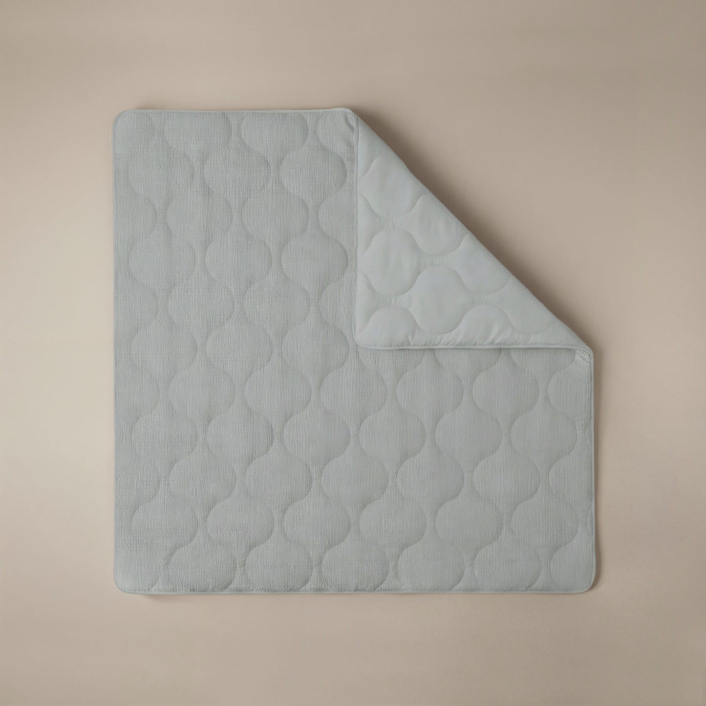 Zelesta Spécial Seersucker Couette Été - Bleu Givré