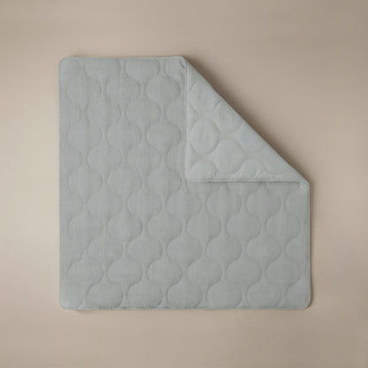 Zelesta Spécial Seersucker Couette Été - Bleu Givré
