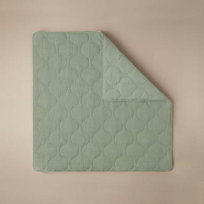 Zelesta Spécial Seersucker Couette Été - Vert Sauge
