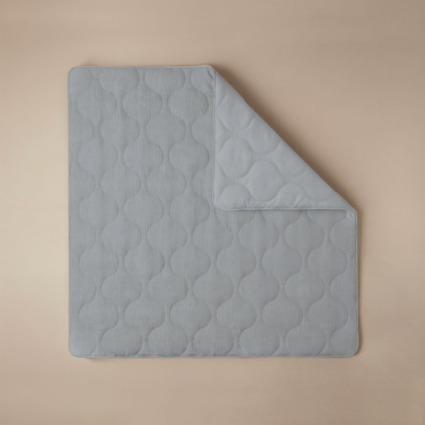 Zelesta Spécial Seersucker Couette Été - Bleu Nacré