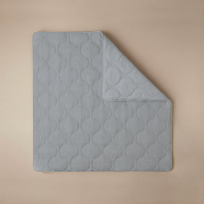 Zelesta Spécial Seersucker Couette Été - Bleu Nacré