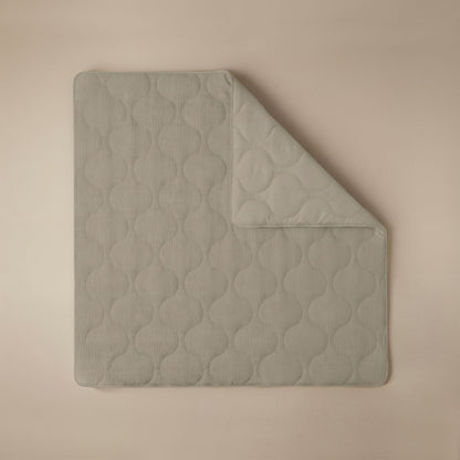 Zelesta Spécial Seersucker Couette Été - Gris Doux