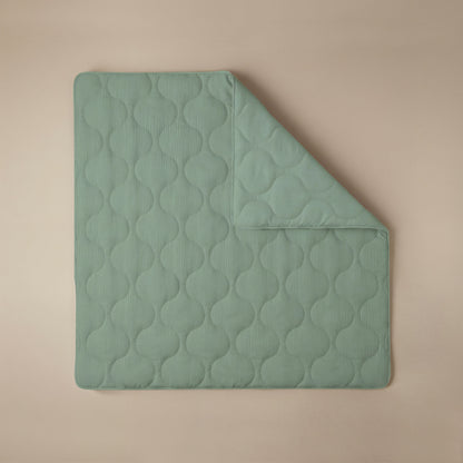 Zelesta Spécial Mousseline Couette Été - Vert Eucalyptus