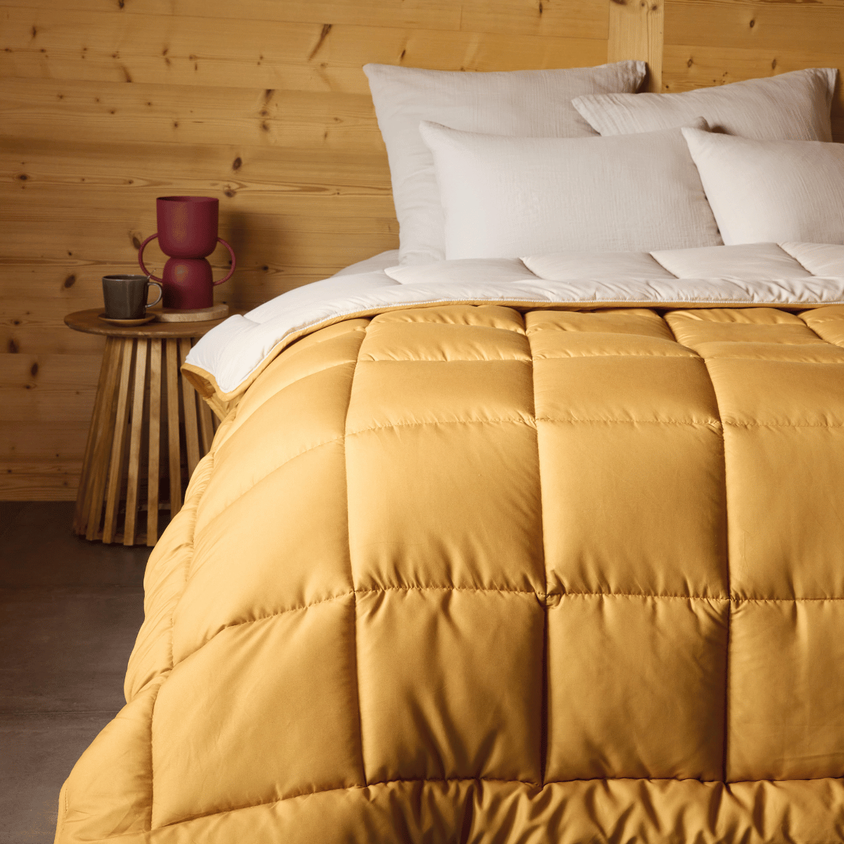 Zelesta Easybed Light - Ocre jaune & Lin