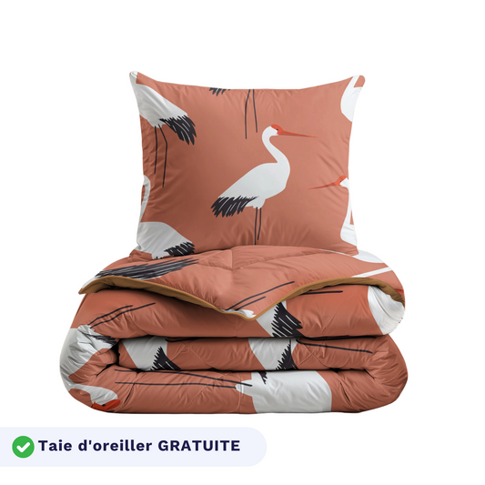 Zelesta Kiddybed Coton - Grue d'Ocre