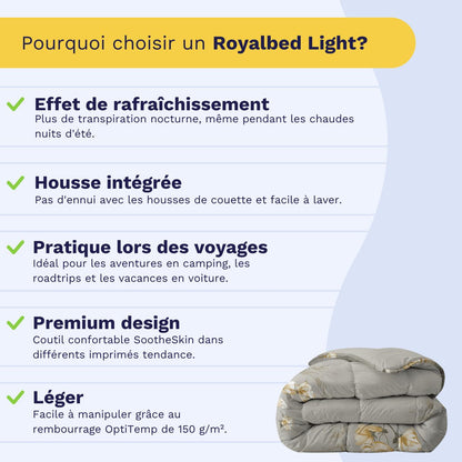 Zelesta Royalbed Light - Fleur Blanche