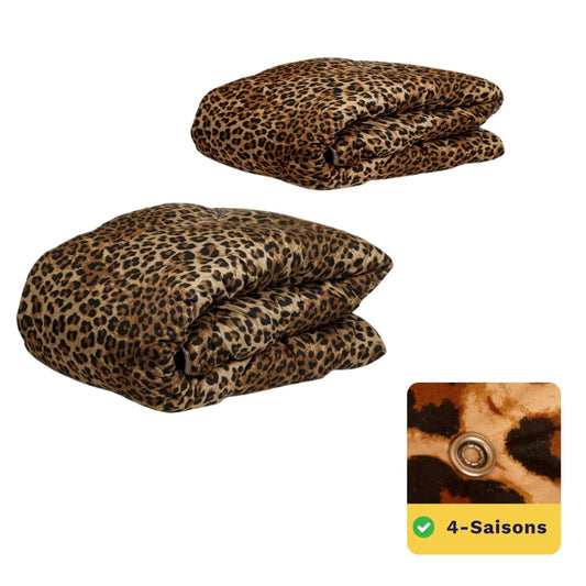 Zelesta Wonderbed 4 Saisons Double - Peau de Jaguar