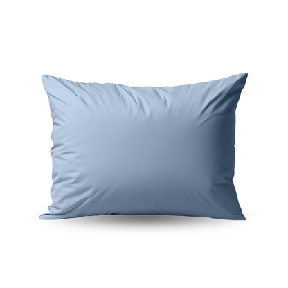 Zelesta Premiumbed Taies d'Oreiller - Set de 2 - Bleu Rêve & Crème