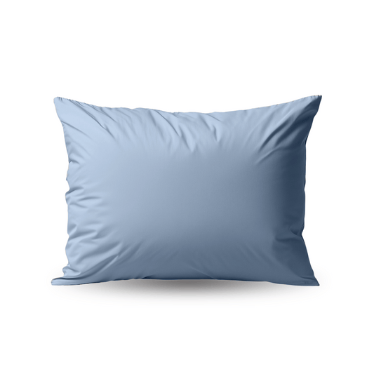 Zelesta Premiumbed Taies d'Oreiller - Set de 2 - Bleu Rêve & Crème