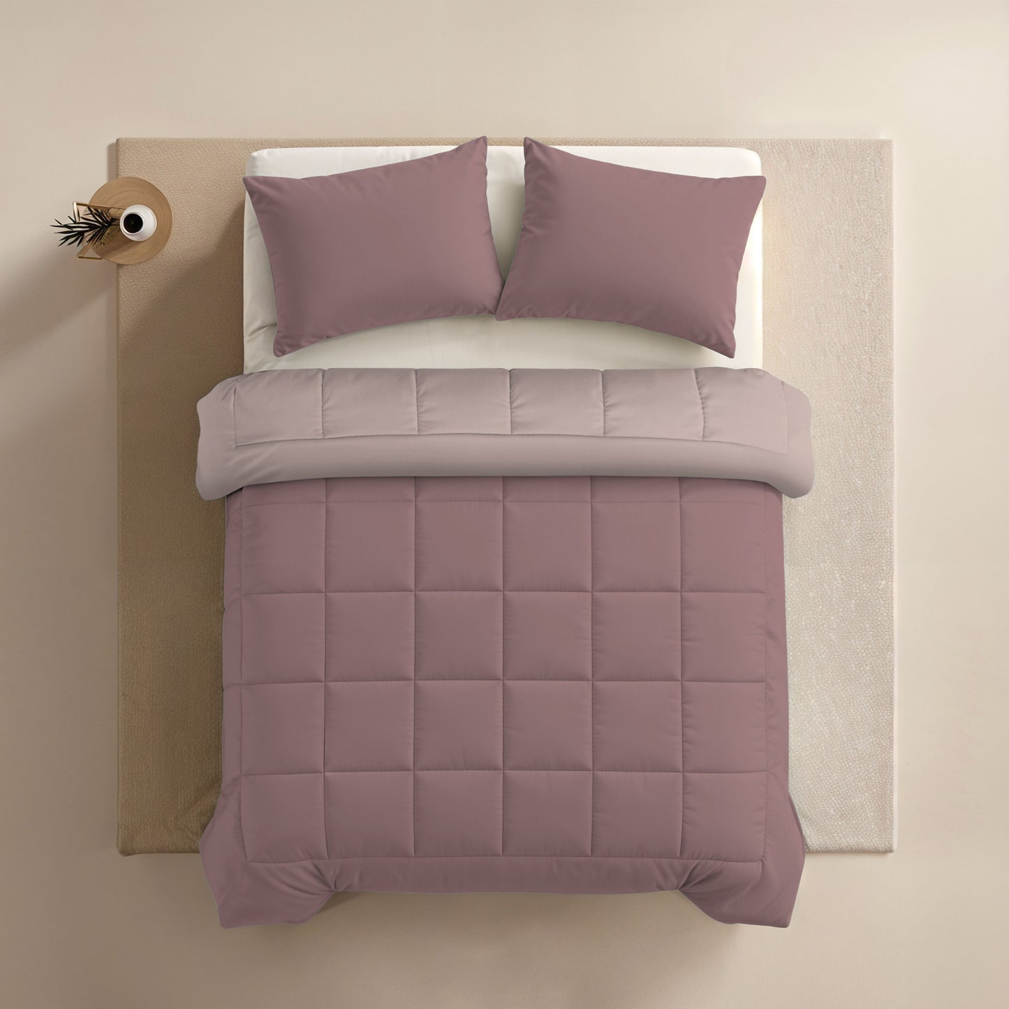 Zelesta Comfort Duo Taies d'Oreiller - Set de 2 - Rose Poudré