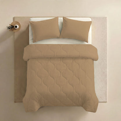 Zelesta Spécial Mousseline Couette Été - Beige Doux