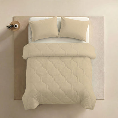 Zelesta Spécial Mousseline Couette Été - Jaune Vanille