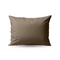 Zelesta Premiumbed Taies d'Oreiller - Set de 2 - Taupe & Crème