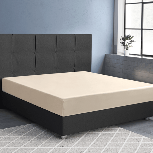Primaviera Drap-housse Satin Deluxe Sable