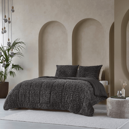 Zelesta Teddybed - Panthère Anthracite