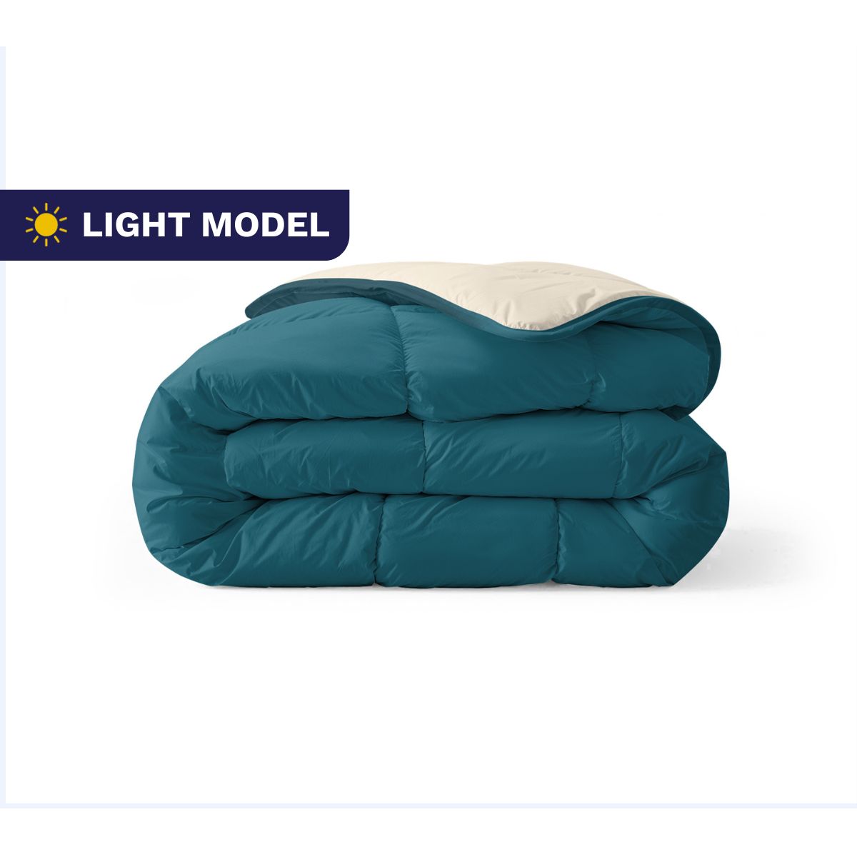 Zelesta Royalbed Light - Pétrole & Plage de Sable