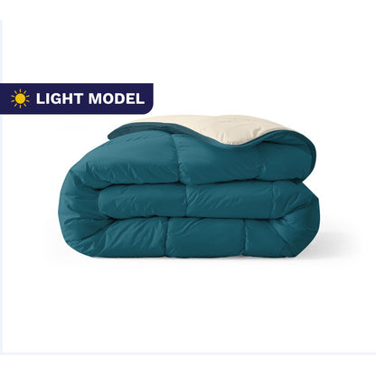 Zelesta Royalbed Light - Pétrole & Plage de Sable