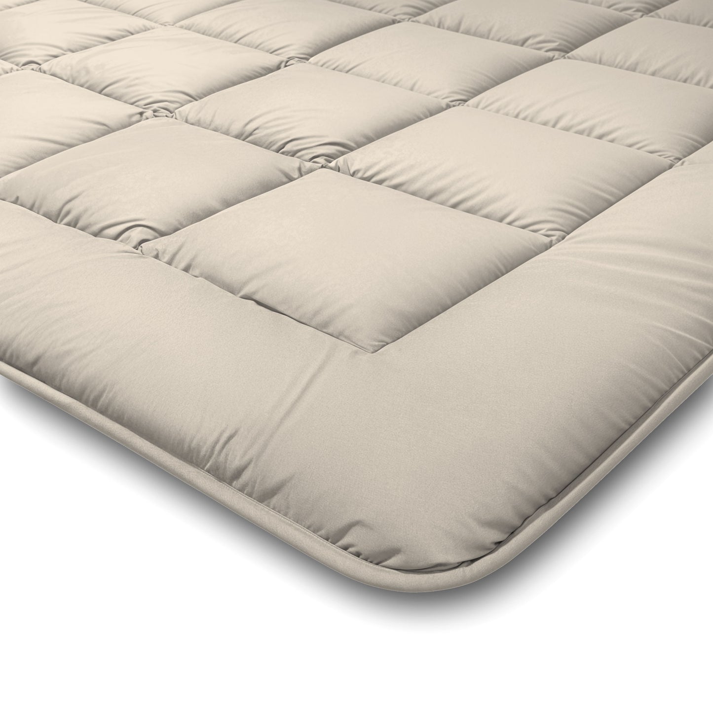 Zelesta Comfort Duo Couette Été - Taupe & Champagne