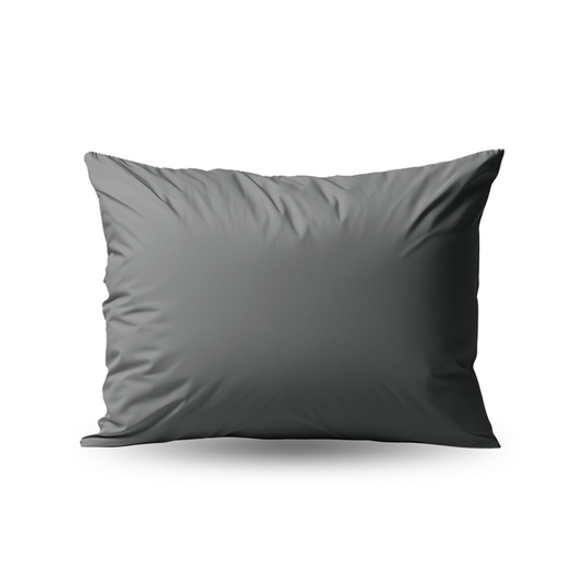Zelesta Premiumbed Taies d'Oreiller - Set de 2 - Taupe & Anthracite