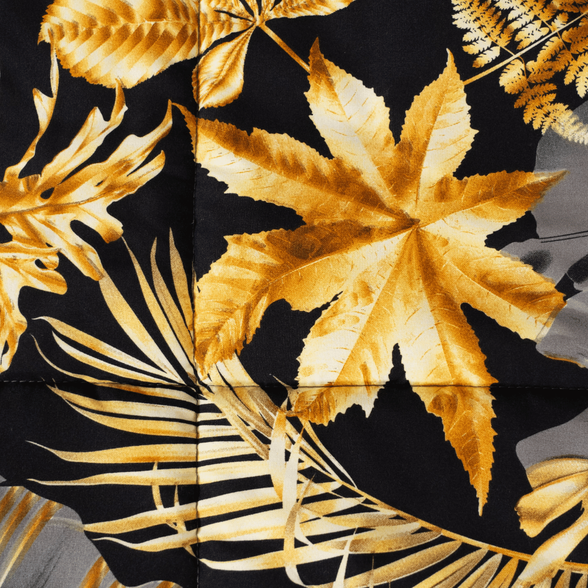 Zelesta Wonderbed 4 Saisons Double - Feuilles dorées