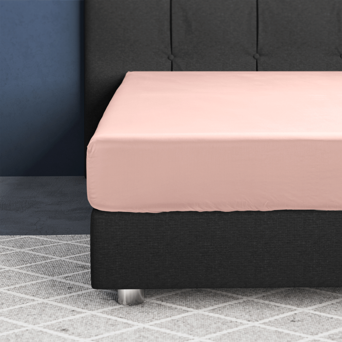 Primaviera Drap-housse Satin Deluxe Rose