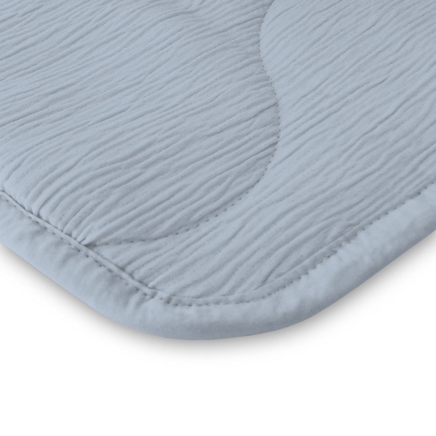 Zelesta Spécial Mousseline Couette Été - Bleu Glacier