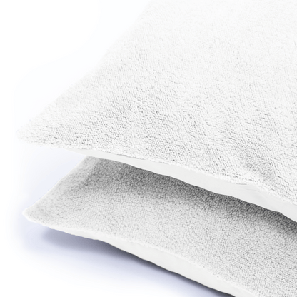 Zelesta Teddybed Taies d'Oreiller - Set de 2 - Blanc
