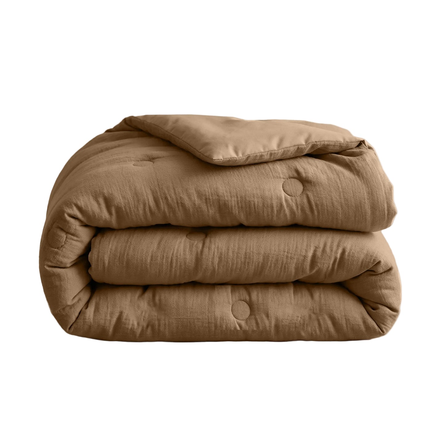 Zelesta Deluxe Couette Mousseline de Coton - Marron