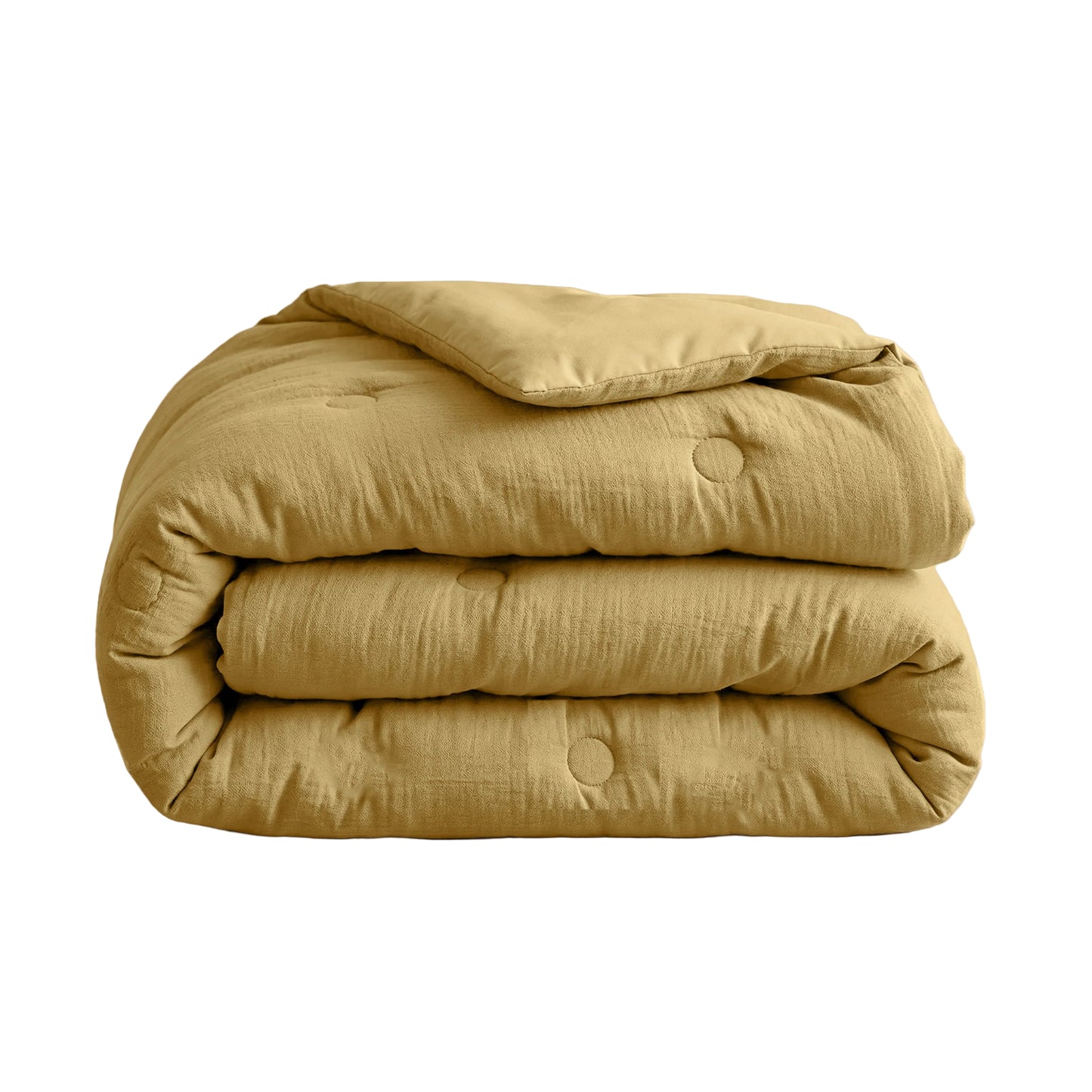 Zelesta Deluxe Couette Mousseline de Coton - Ocre