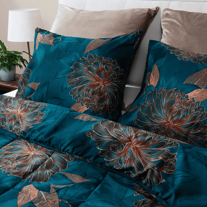 Zelesta Wonderbed 4 Saisons Double - Fleurs Royales