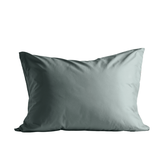 Zelesta Satinbed Taies d'Oreiller - Set de 2 - Pur Vert