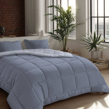 Zelesta Comfort Duo Couette - Arctique & Bleu Doux