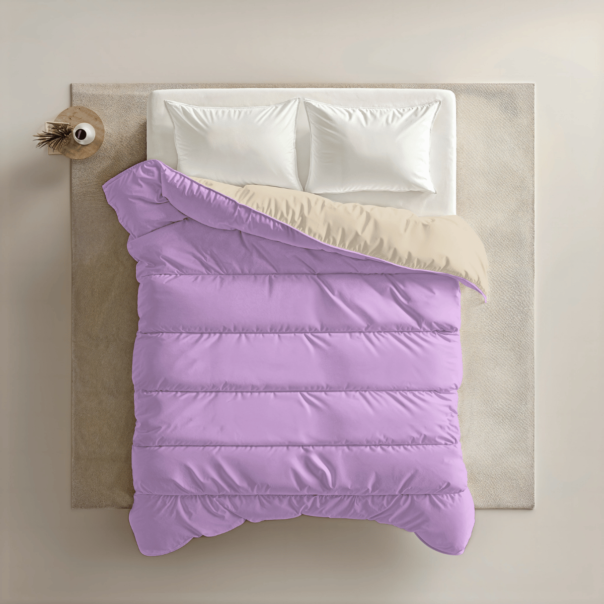 Zelesta Royalbed Light -  Lilas & Plage de Sable