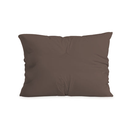 Zelesta Comfort Duo Taies d'Oreiller - Set de 2 - Brun Chocolat