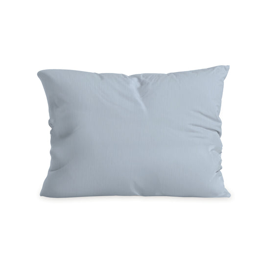Zelesta Spécial Mousseline Taies d'Oreiller - Set de 2 - Bleu Glacier
