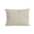 Zelesta Spécial Seersucker Taies d'Oreiller - Set de 2 - Beige au Lait d'Amande