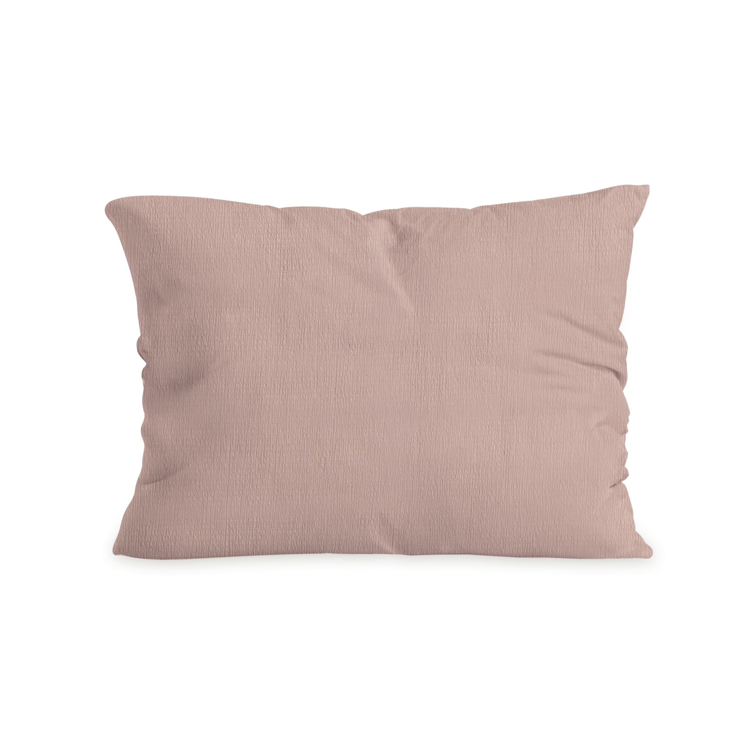 Zelesta Spécial Seersucker Taies d'Oreiller - Set de 2 - Rose Poudré
