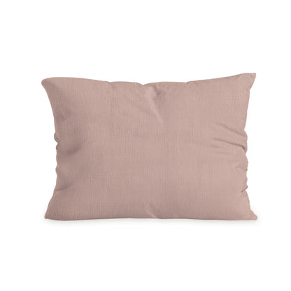Zelesta Spécial Seersucker Taies d'Oreiller - Set de 2 - Rose Poudré