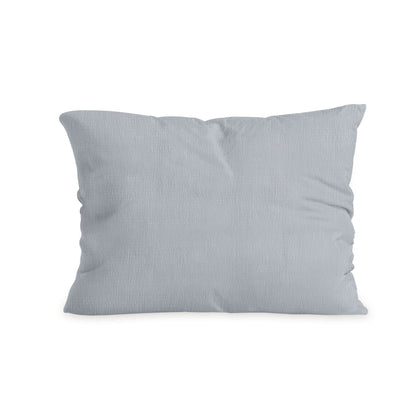 Zelesta Spécial Seersucker Taies d'Oreiller - Set de 2 - Bleu Nacré