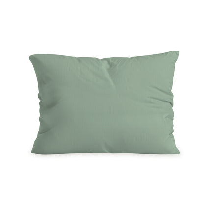 Zelesta Spécial Mousseline Taies d'Oreiller - Set de 2 - Vert Eucalyptus
