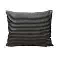 Zelesta Teddy Groovebed Taies d'Oreiller - Set de 2 - Anthracite