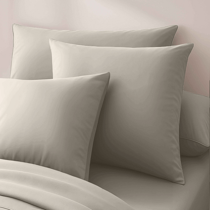 Zelesta Easybed - Taies d'Oreiller - Set de 2 - Beige