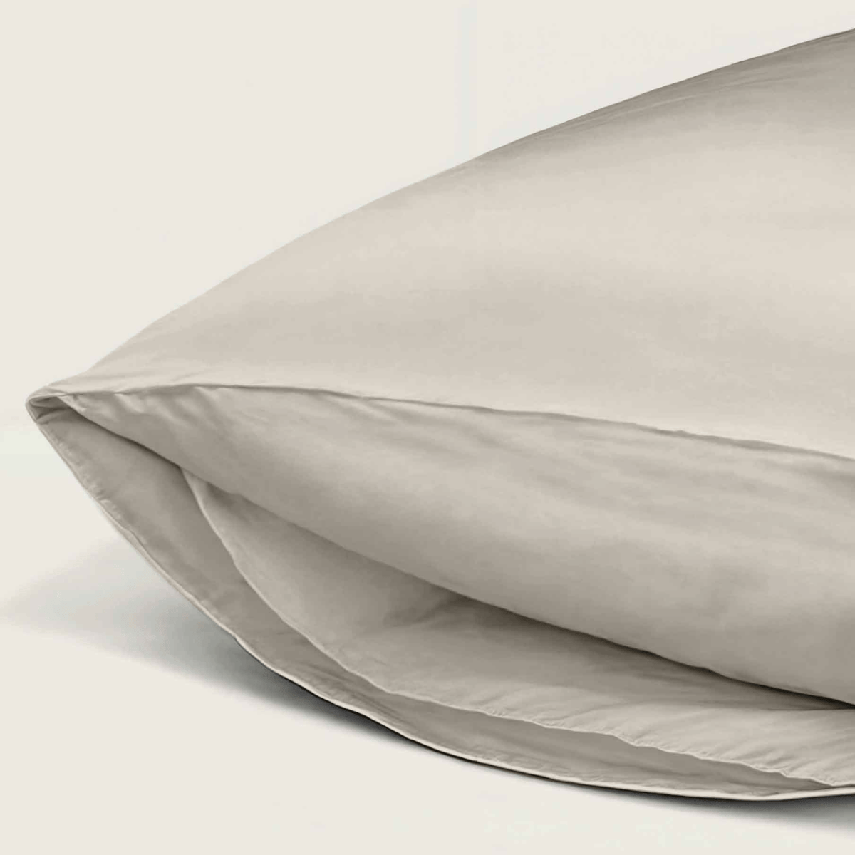 Zelesta Easybed - Taies d'Oreiller - Set de 2 - Beige