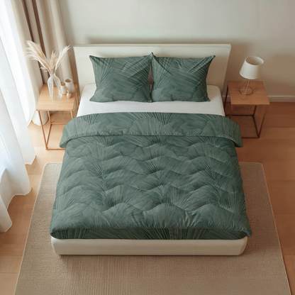 Zelesta Royalbed Coton - Vert Botanique