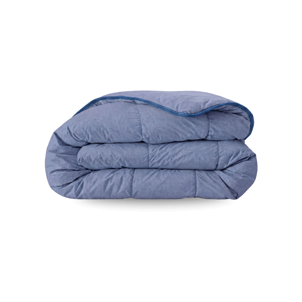 Zelesta Comfort Structure Couette Été - Bleu Jean