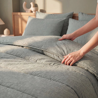 Zelesta Comfort Structure Couette Été - Vert