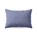 Zelesta Comfort Structure Taies d'Oreiller - Set de 2 - Bleu Jean